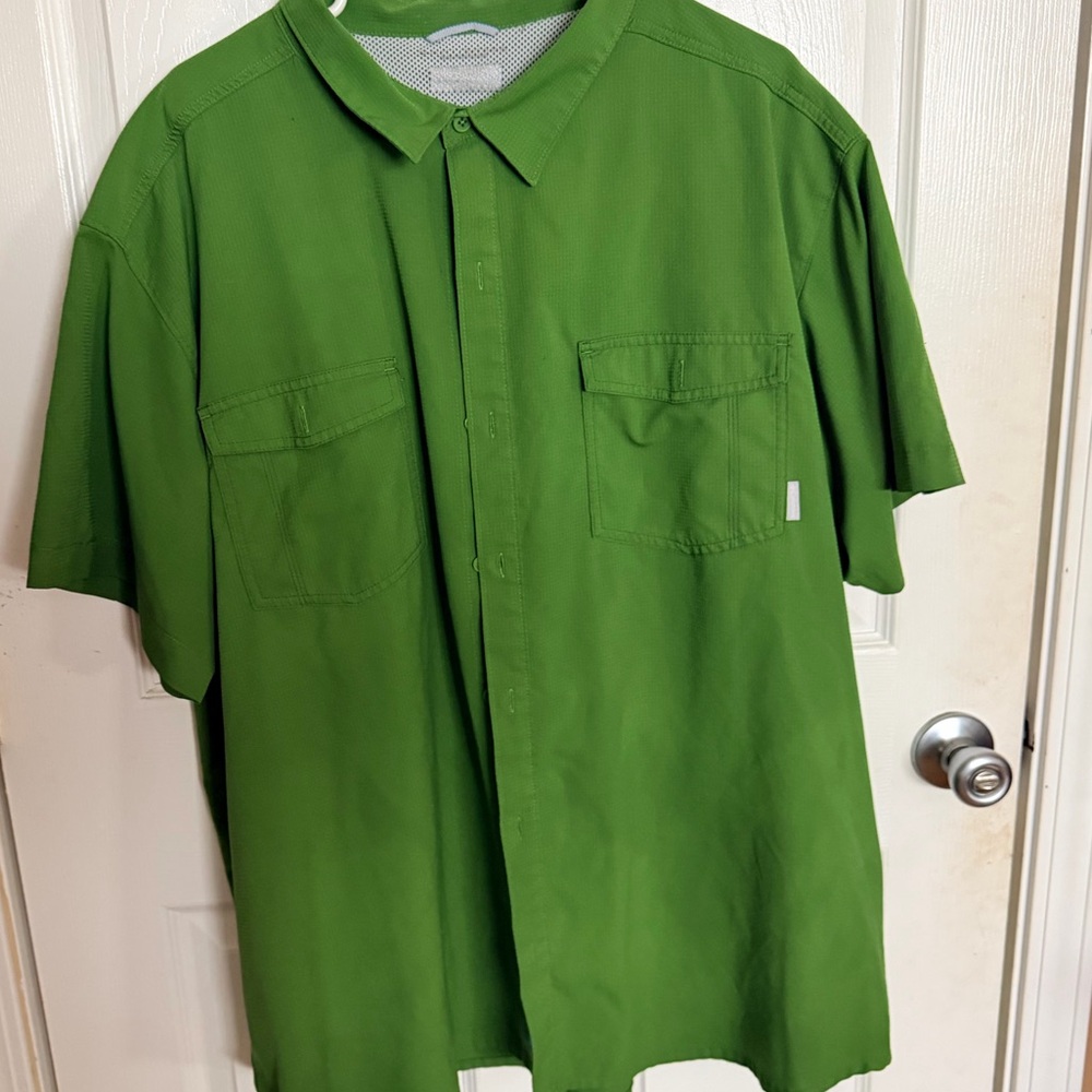 Columbia Green Men's Shirt